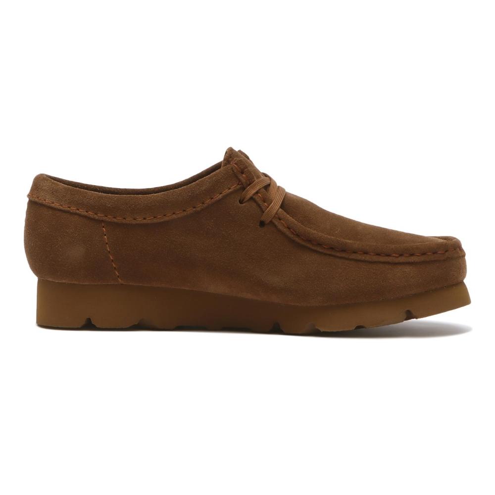 Clarks Wallabee.gtx 26186544 Коричневая замша