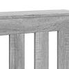 Radiator Cover Gray Sonoma 149 x 20 x 82 cm Wood Based Material