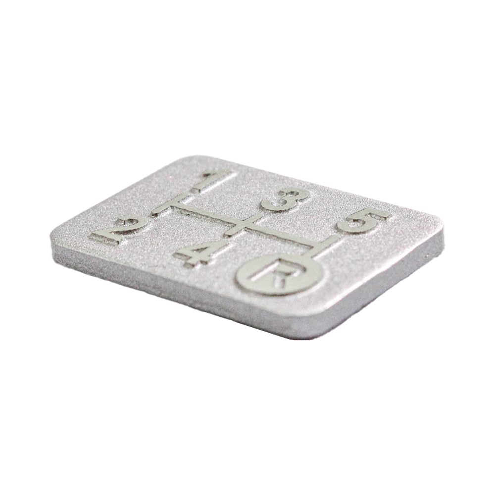 Алюминиевая пластина схемы переключения 5 скоростей с косым срезом серебристая наклейка схемы переключения наклейка смены схемы наклейка переключения передач