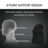 Universal Car Neck Pillow Neck Support Pillow 3D Nappa Leather Memory Foam Head Pillow for Car Pain Relief Travel Neck Support