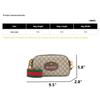 Gucci Серия Neo Vintage Логотип с золотой фольгой Металлическая голова тигра Монограмма Холст и кожа Сумка для камеры Унисекс Сумка через плечо Эбеновый коричневый 476466-K9GVT-8856