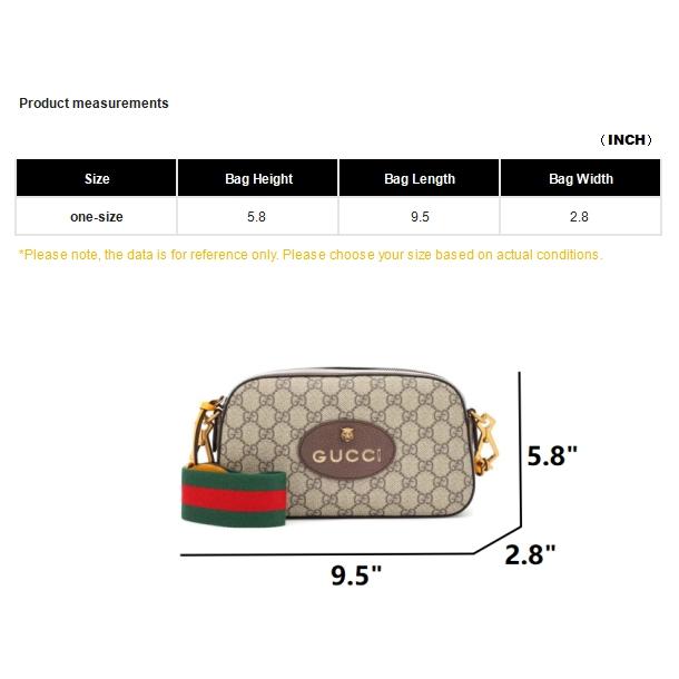 Gucci Серия Neo Vintage Логотип с золотой фольгой Металлическая голова тигра Монограмма Холст и кожа Сумка для камеры Унисекс Сумка через плечо Эбеновый коричневый 476466-K9GVT-8856