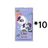 My Little Pony Полный набор теней для век «Веселье» Коробка Эплджек Флаттершай Редкая Коллекция CR Карта Предварительного выпуска Карта