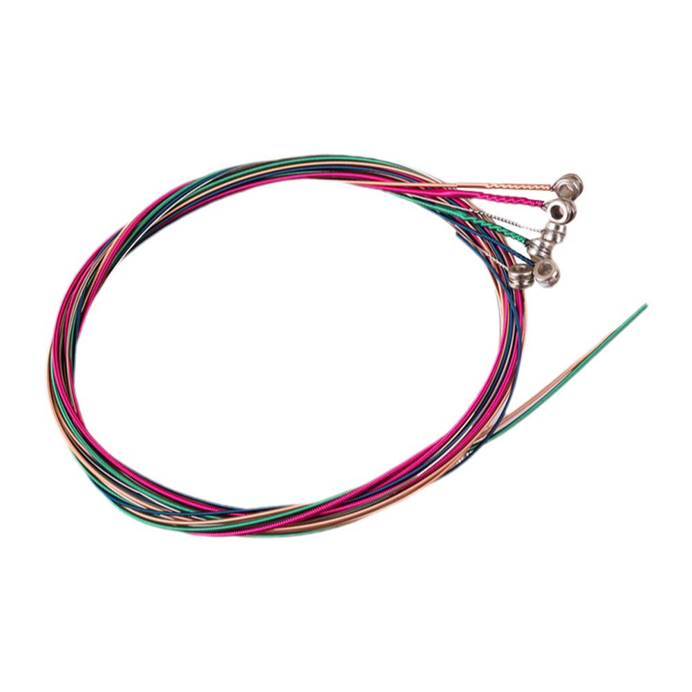 Струны для акустической гитары 6 шт./компл. Чистая медь струны сталь акустическая укулеле басовая проволока для акустической A3J9