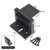 Aluminum Material Door Latch Reinforcement Design Door Bolt Durable Door Chain  For Garden