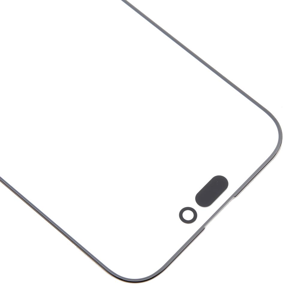 For iPhone 16 Pro Front Screen Glass Lens+OCA Adhesive Replacement Parts (Without Logo)