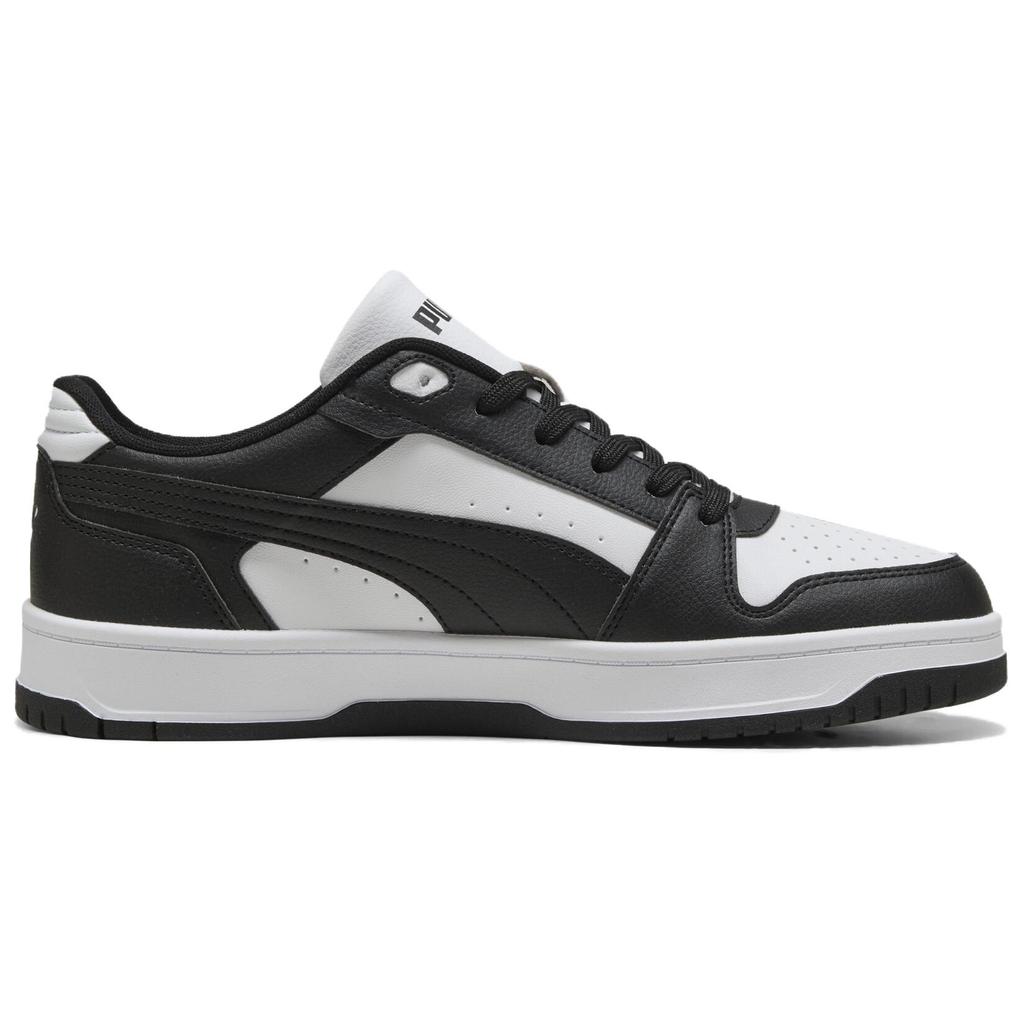Puma Rebound Slam Panda Colorway Classic Versatile Style Unisex Sneakers Black 407169-01