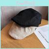 Casual Mixed Cotton Linen Beret With Sun Protection For Men Women In Summer