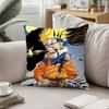 Naruto Uzumaki Pillow Case Sofa And Living Room Decorative Cushion Covers Dustproof And Miteproof Invisible Zipper