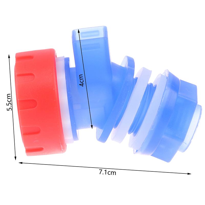 Минеральный кран Пластиковый кран для контейнера с водой Кран для бутылки вина с ручкой Кран для резервуара с водой Водяной клапан