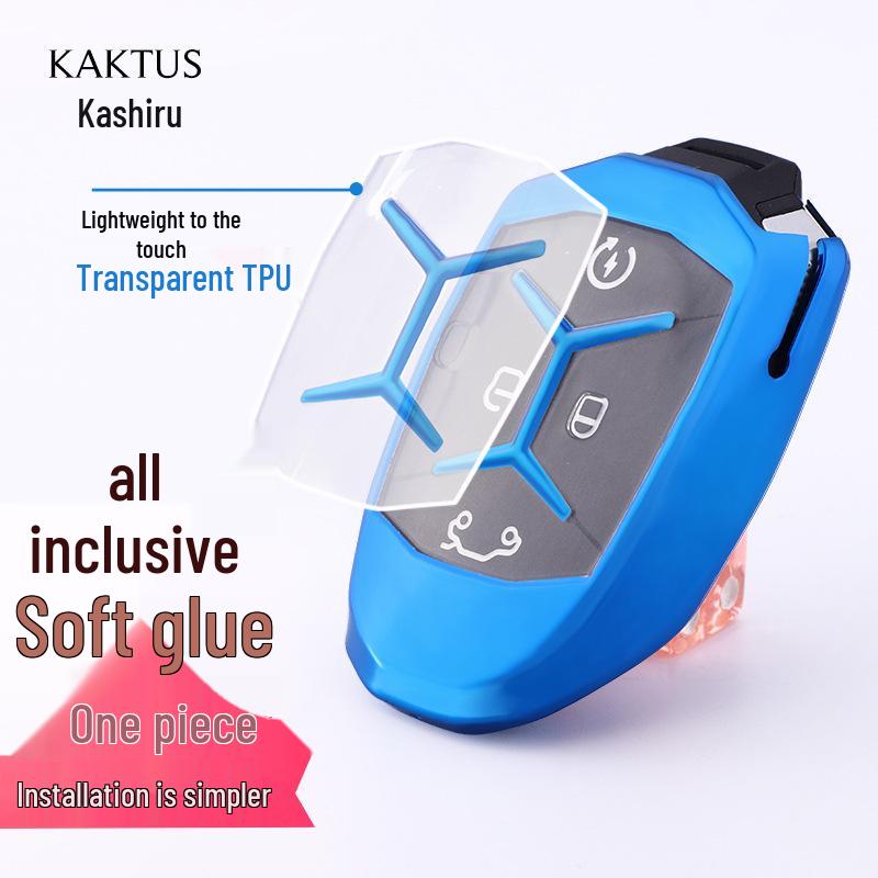 KAKTUS Cashu TPU Full Coverage Car Key Case for Lynk & Co - Soft Rubber, Hot Seller