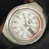 ВИНТАЖНЫЕ АВТОМАТИЧЕСКИЕ ЧАСЫ SEIKO 5 7009A ЯПОНИЯ МУЖСКИЕ БЕЛЫЙ ЦВЕТ ЦИФЕРБЛАТ a708601-1