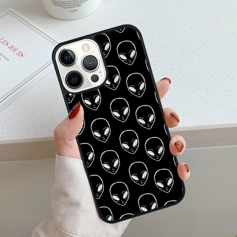 Чехол для телефона 'Инопланетный марсианский НЛО' для iPhone 11 12 13 14 15 16 Pro Max Mini Чехол для iPhone Max 5 6 7 8 Plus Обложка Корпус