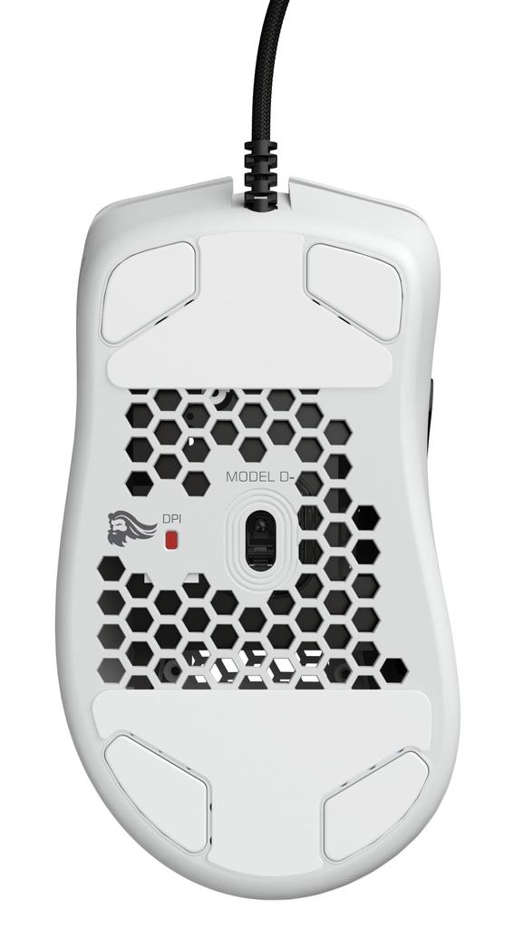 Glorious PC Gaming Race Glorious Model D Gaming Mouse Белая мышь Проводная Маленькая RGB Светящаяся 6 Программных Кнопок DPI 12 Эргономика ПК (62g)