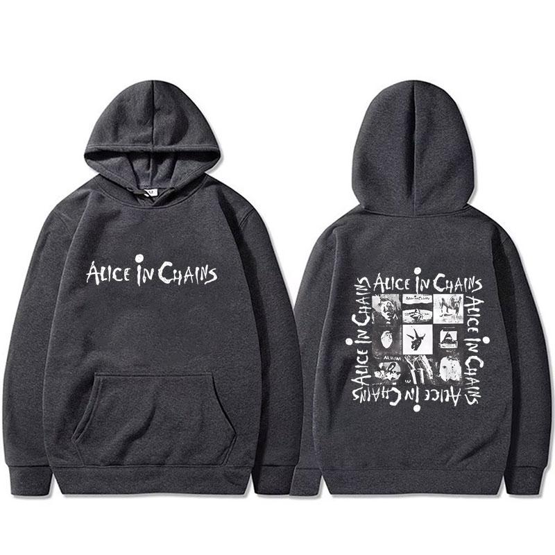 Rock Band Alice in Chains Album Graphic Hoodie Men Women Casual Popular Pullover Hoodies Men's Fashion Hip Hop Punk Streetwear