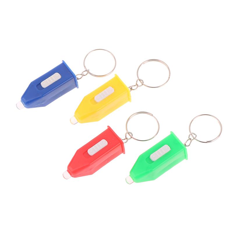 Пагода светодиодный УФ-фонарик Мини Blu-Ray Лампа для обнаружения денег Портативная подсветка Вспышка фонарика Фиолетовый цвет фонарика