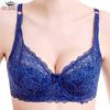 Ultra-thin Lace Sexy Thin Cotton Cup Plump Big Push Up Bra Bralette Sexy