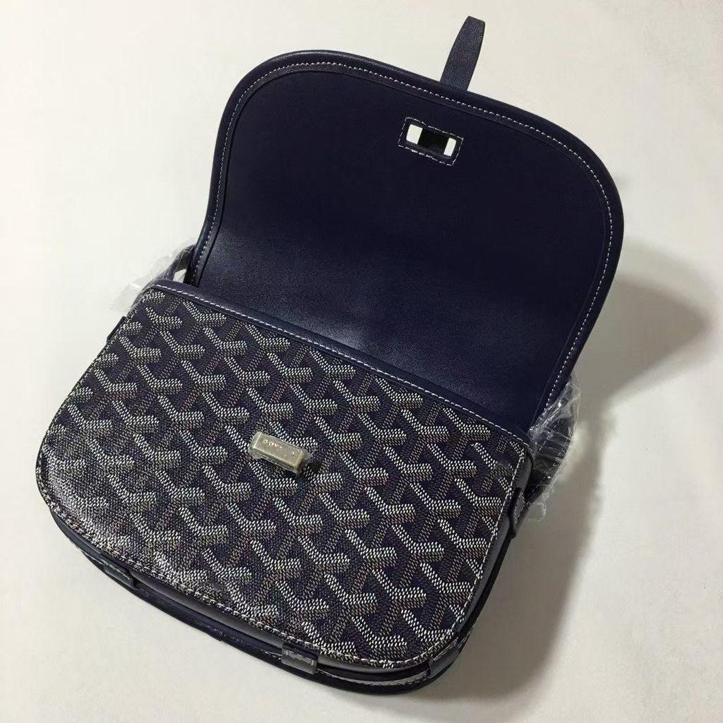 Сумка через плечо Goya Saddle 2024: Модная женская сумка и сумка-мессенджер с монограммой.