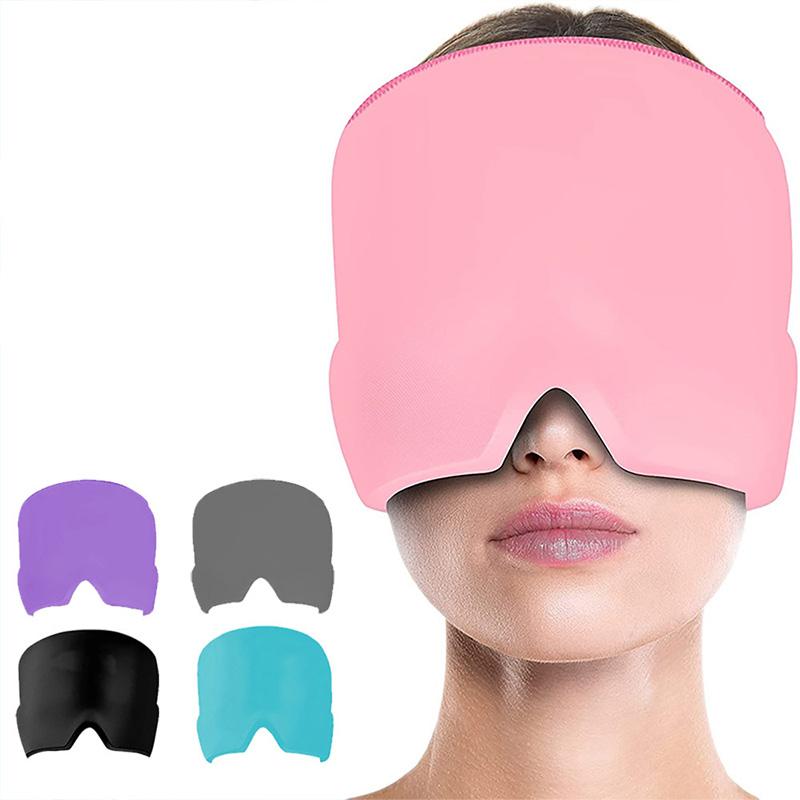 Повязка на голову Тепло Лед Облегчение Мигрени Гелевая Охлаждающая Повязка для Головы Терапия Облегчение Головной Боли