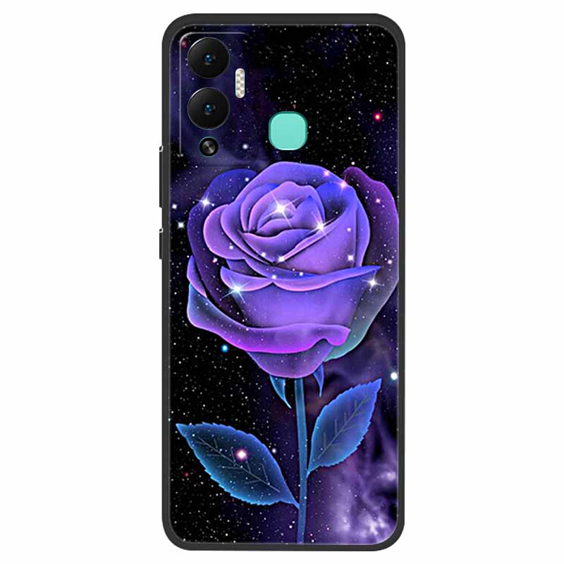 Для Infinix Hot 12 Play NFC Чехол X6816D Ударопрочный Силиконовый Мягкий TPU Чехол для Телефона для Infinix hot12 play NFC Чехол Бампер Funda