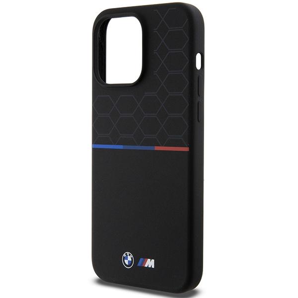 BMW Bmhmp15X22Smpk Iphone 15 Pro Max6.7 Czarny/Black Hardcase M Wzór Silikon Magsafe