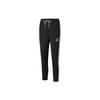 Iconic T7 Cigarette Pants With Embroidered Logo Side Contrast Women Pants Black 532941-01