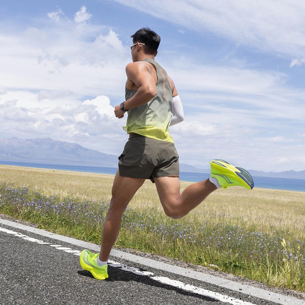 SAUCONY Endorphin Pro 4 Citron Мужские кроссовки Зеленый Серебристый S20939-223