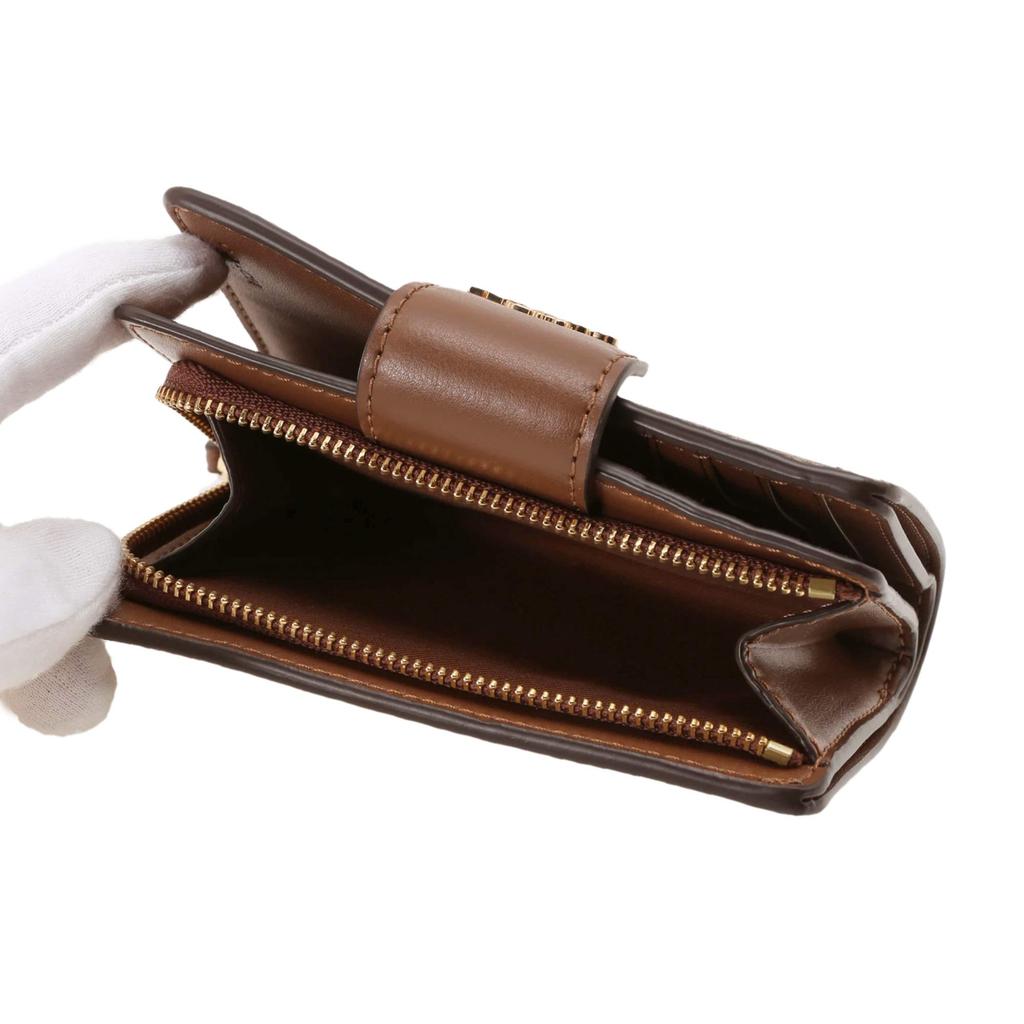 Кошелек Outlet Bifold C0082 IME74 Signature Canvas Brown [Coach] Коричневый/Золотой [Товар]