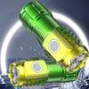 3 светодиодный компактный фонарик для кемпинга типа C/Micro USB с зарядкой, портативный фонарик, многофункциональный фонарик для аварийной рыбалки на открытом воздухе