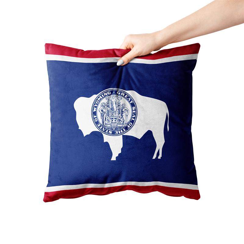 Aertemisi 18'' X 18'' Wyoming Square Throw Pillow Cushion Covers Cases Pillowcases For Sofa 45Cm X 45Cm