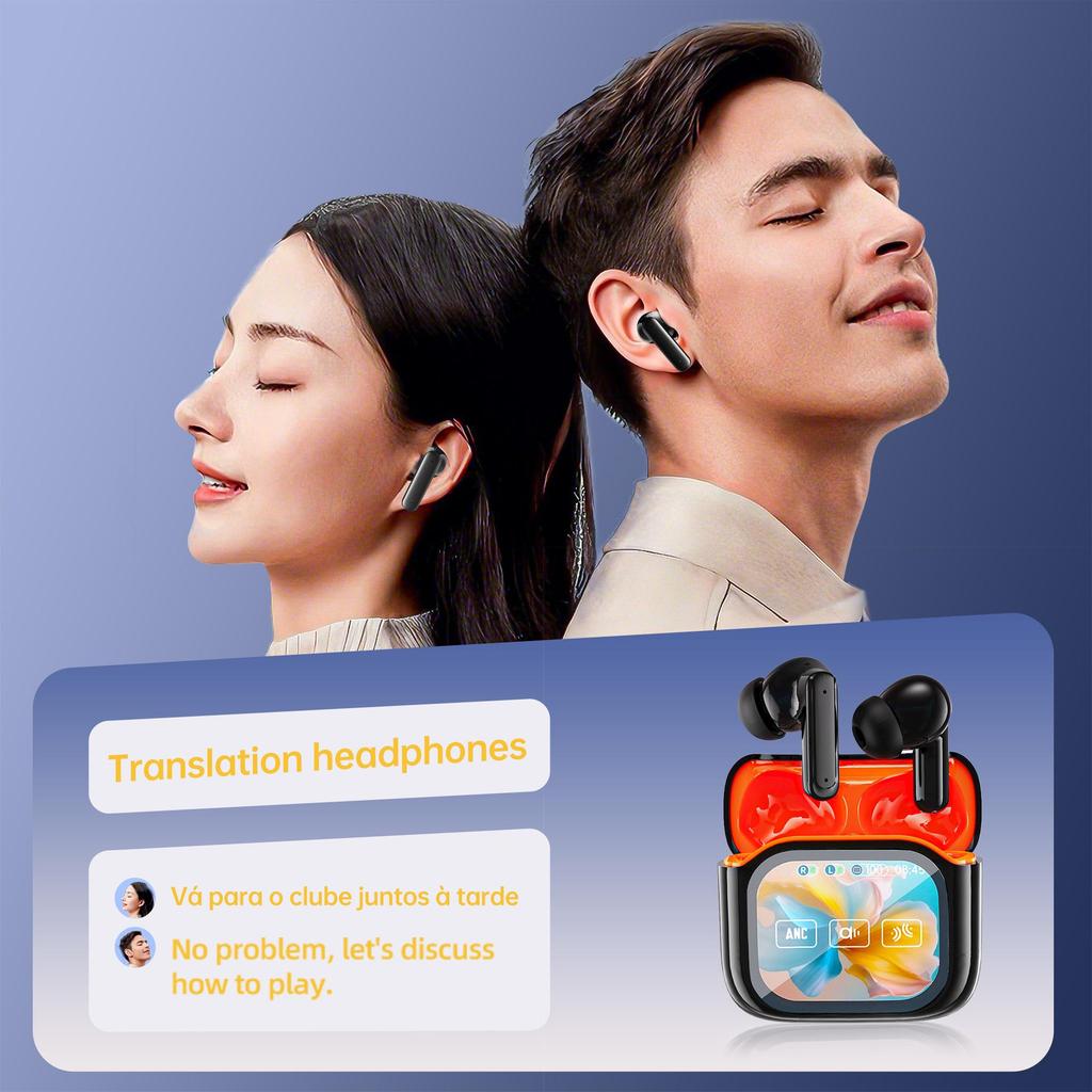 JM19 Bluetooth Спортивные Наушники со Стерео ANC Шумоподавлением