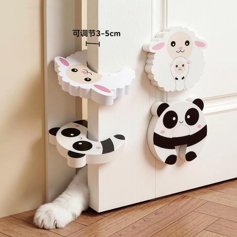 Pet door artifact door stall free entry and exit cat bedroom door two-way dog puppy cat door seam anti-clamp
