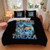 3Pcs Shark Sneakers Adventure Bedding Set Soft Fabric Duvet Cover Pillowcases Christmas Xmas Halloween Gift 1 Duvet Cover 2 Pillowcase L1480