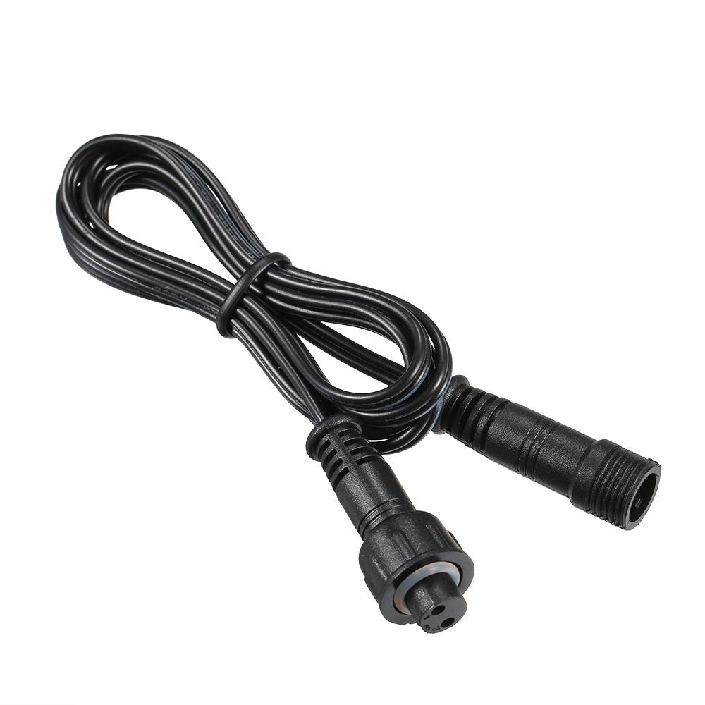 Extension Cable Wire 5 Pack 1M 3.3Ft 2Pin with Male and Female Connectors IP67 Water Resistance for Deck Light