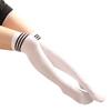 Stylish Cozy Soft Thigh High Long Over Knee Stockings For Student Girls Women's Striped Leg Warmers for Spring Autumn Winter