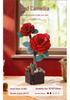 DIY Camellia & Phalaenopsis Flower Building Blocks Kit - Handmade Rose Ornament Toy