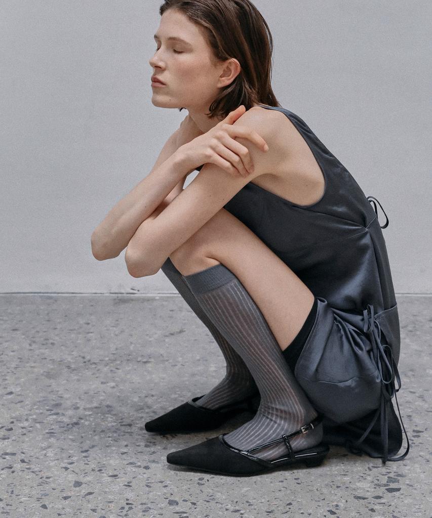 Эспадрильи-слингбэки Epure Soho из замши (2Colors)