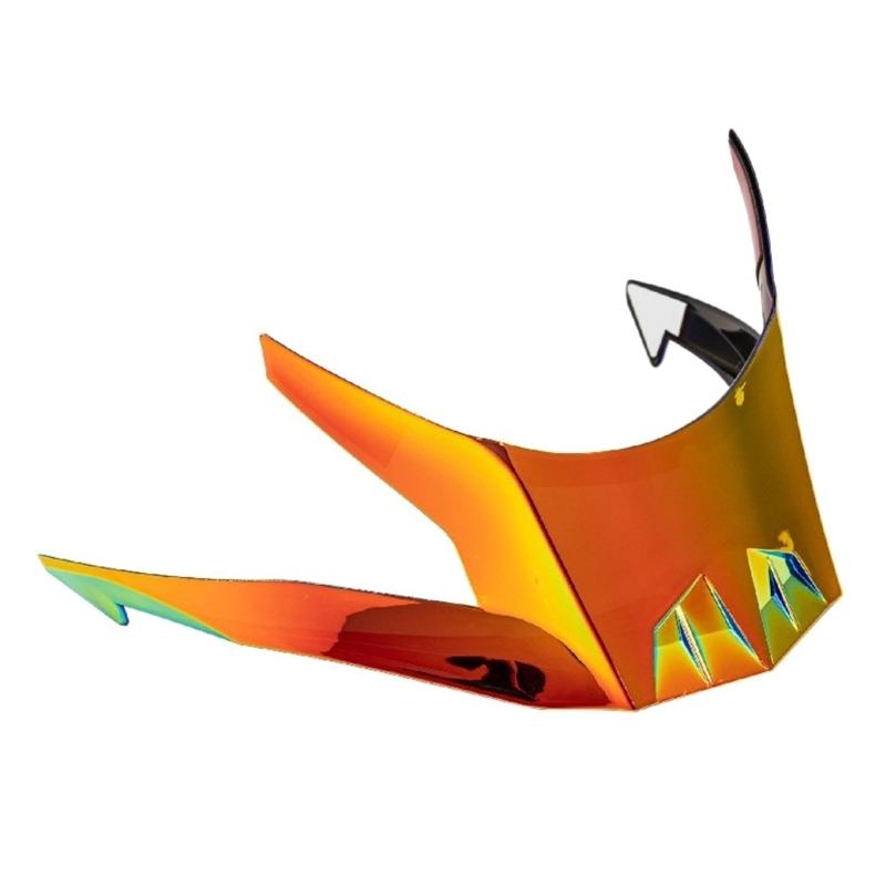 Lightweight Large Rear Wing Accessory Suitable for FF801 Enhanced Stability on Helmets Enhanced Comfort & Reduced Noise