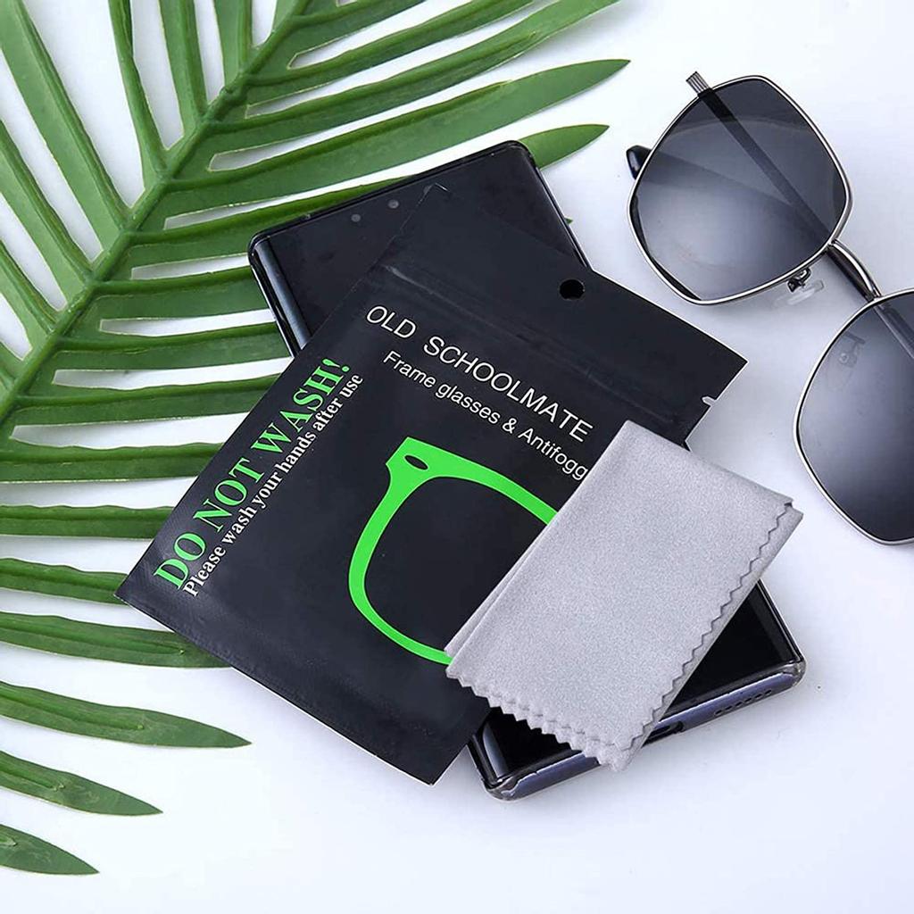 2 шт., квадратная чистая ткань из микрофибры для очков объектива камеры экрана телефона