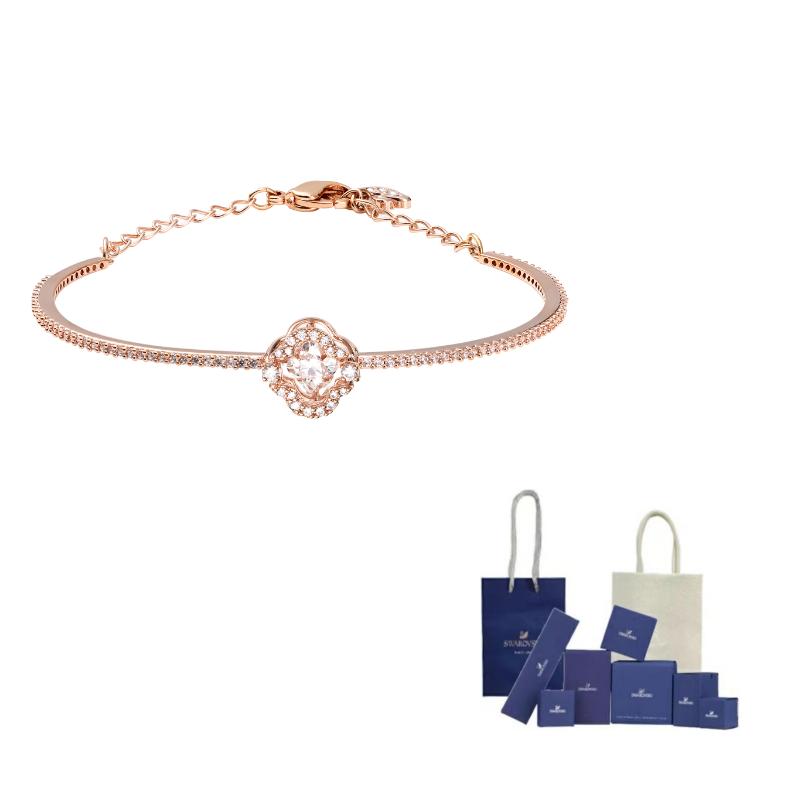 Swarovski Rose Gold tone Plated Bracelets Womens