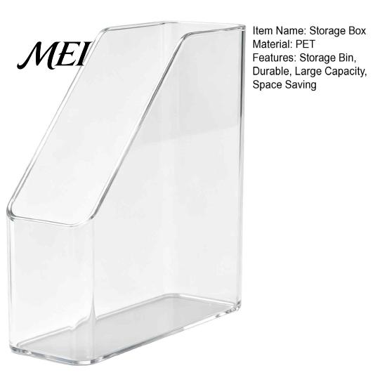 Hair Accessory Storage Case Kitchen Cling Film Organizer, Space Saving Durable Box, Large Horizontal Desk Organizer Capacity Vertical Bin, for