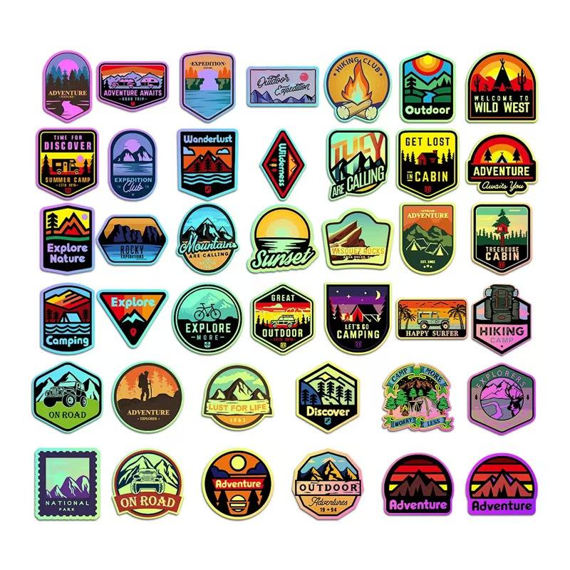 40 шт./лот Случайные JDM Мотоциклетные Наклейки Мото Кузов Шлем Автомобиль Виниловые Наклейки Аксессуары Для YAMAHA MT07 09 R1 R3 R6 Nmax Xmax Tmax