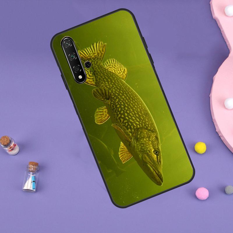 CARP FISH FISHING Case For Huawei P30 P20 P40 Lite Nova 5T 11i 8i 3i 9 10 SE 11 Pro Y90 Y70 Y61 Y60 Y91 Cover