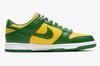 CU1727-700 Nike Dunk Low SP Brazil Varsity Maize Pine Green White (Мужской)