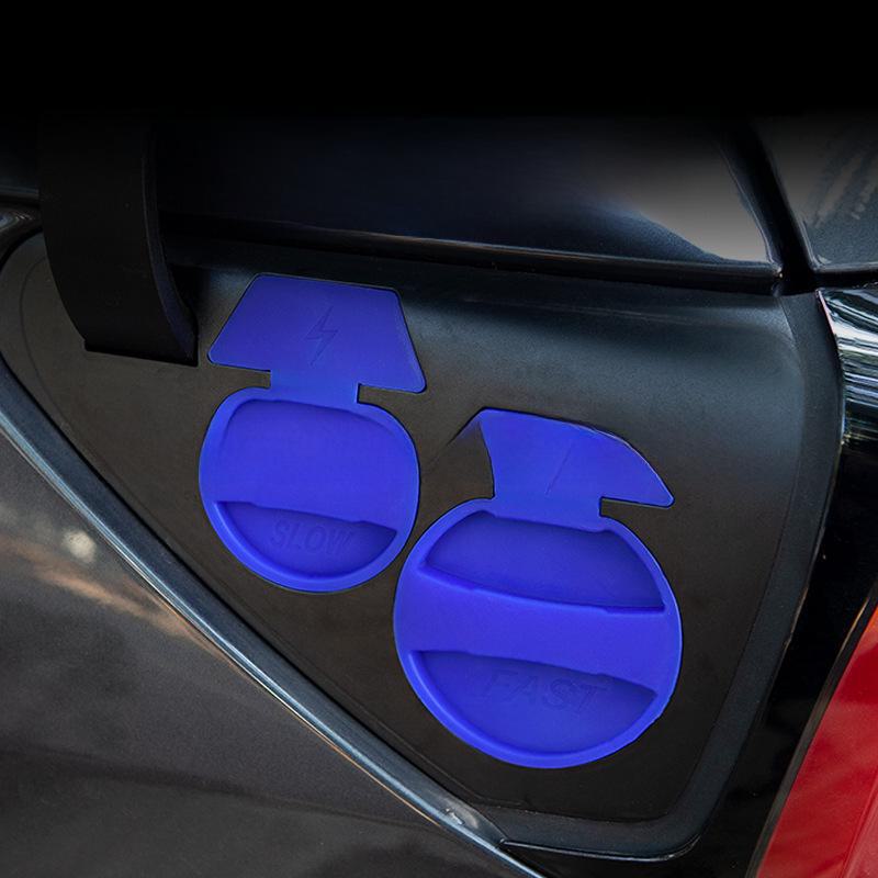 Tesla Model 3/Y Supercharger Силиконовая пыле- и водонепроницаемая крышка порта