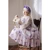 Платье Firefly Flower OP Light Lolita Daily Lolita Vintage Dress - комплект из двух предметов для девочек Soft Girl Fake