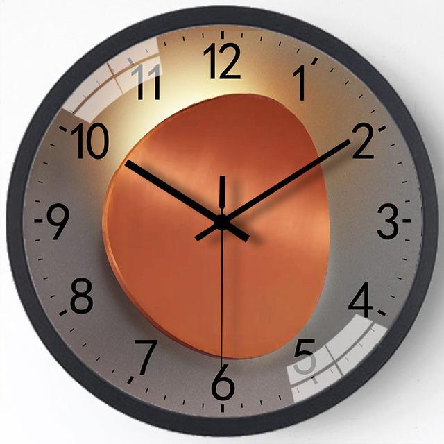 Несколько размеров, модные настенные часы, креативный бренд, бесшумные часы для сидения, гостиной, спальни, кухни, домашний декор