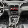 Red Carbon Fiber Center Console AC Switch Panel Cover For Ford Mustang 2001-2004