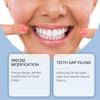 Взрослый регулируемый набор зубных протезов, зубы, накладные зубы, портативные брекеты, украшение для заполнения промежутков, улучшение эстетики улыбки, виниры, инструмент для красоты