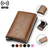 Anti Thief Rfid Credit Card Holder Smart Minimalist Wallet Pocket Men Women Slim Cardholder Bank Cash Creditcard Case Bag Purse